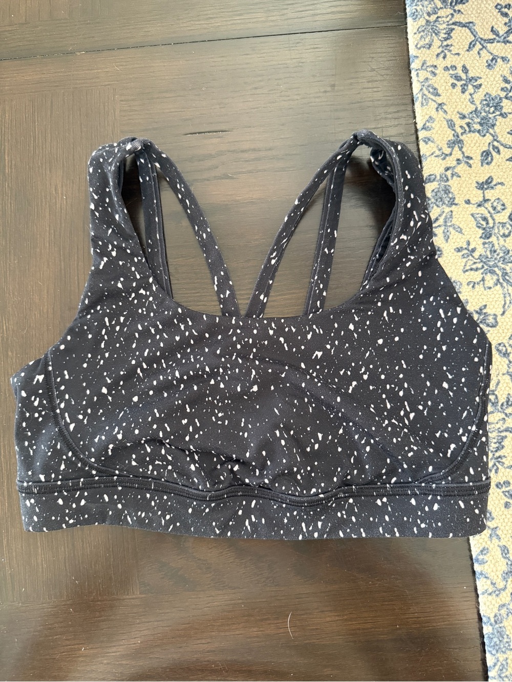 Lululemon Rise and Run Flahsback Static Black White Size 6